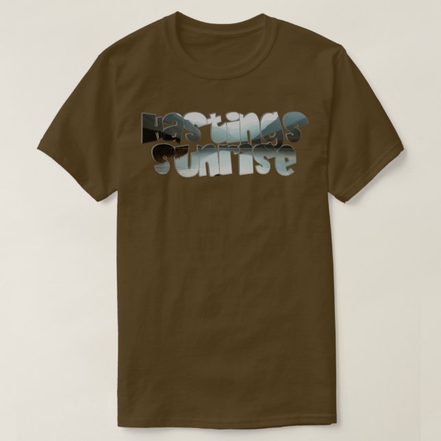Camiseta Hastings Sunrise (Frente do Design)