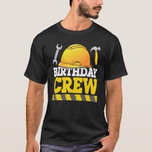 Camiseta Hat & Ferramentas do Duro do Trabalhador de Constr
