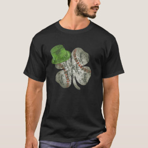 Camiseta Hat Leprechaun do Dia de São Patrício Shamrock B