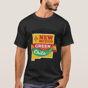 Camiseta Hatch Chile Mostra Pimenta Verde do Novo México