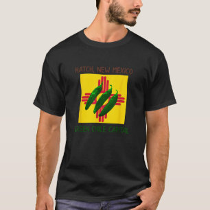 Camiseta Hatch New Mexico Green Chile Capital Tshirt com Z