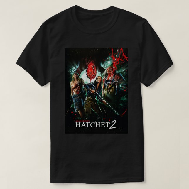Camiseta Hatchet horror film (Frente do Design)