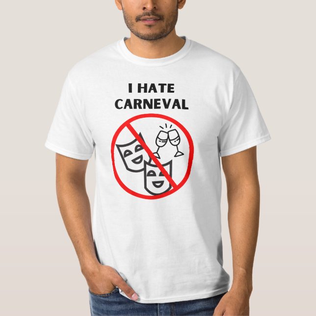 Camiseta Hate Carneval (Frente)