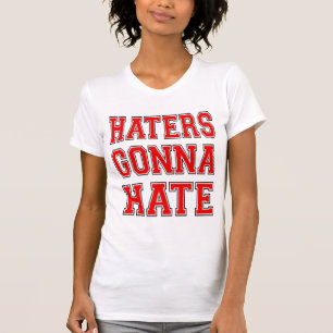 Camiseta Hater Hater Vai Odiar Legal e divertido
