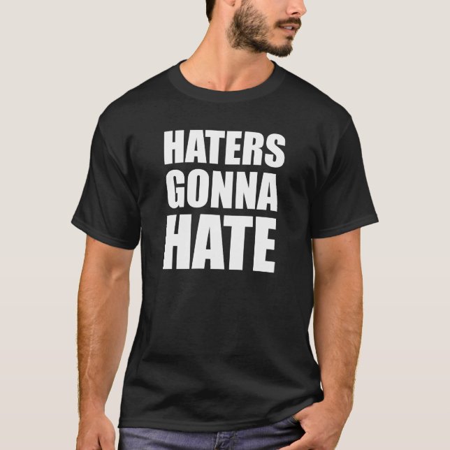 Camiseta Hater Vai Odiar (Frente)
