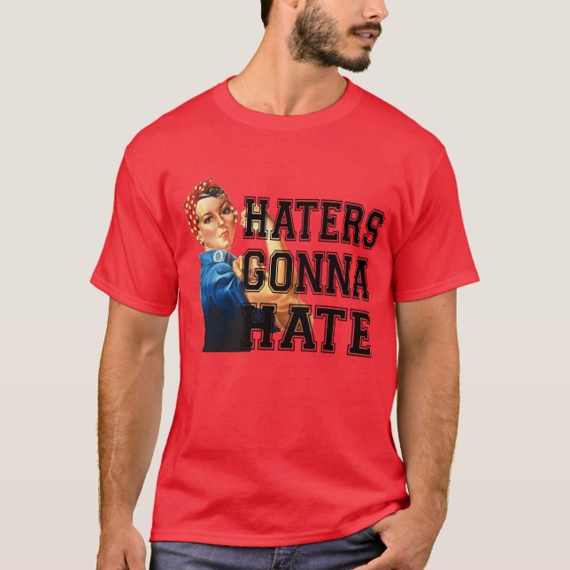 Camiseta Hater Vai Odiar (Frente)