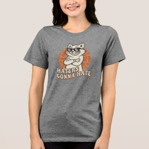 Camiseta "Haters Gonna Hate" Cool Cat