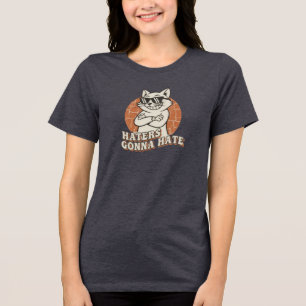 Camiseta "Haters Gonna Hate" Cool Cat