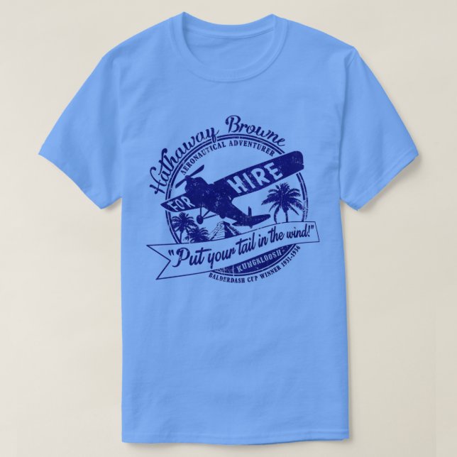 Camiseta Hathaway For Hire (Frente do Design)