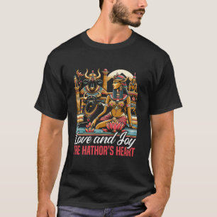 Camiseta Hathor Egípcio Mythology Diety Pyramid Ag Antiga