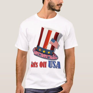 Camiseta Hats Off USA