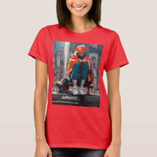 Camiseta HATS: Tee da Tela do Salto de anca