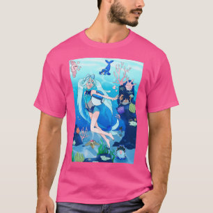 Camiseta Hatsune Miku — Formador do tipo água