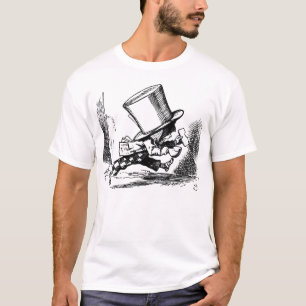 Camiseta Hatter louco que funciona de Alice no país das