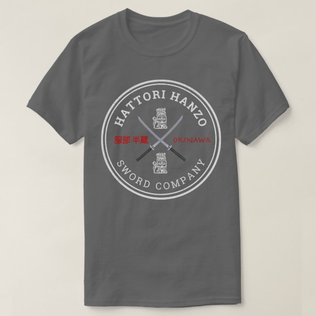 Camiseta Hattori Hanzo Sword Company (Frente do Design)
