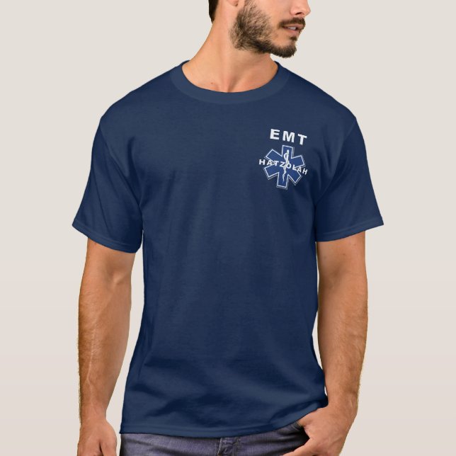 Camiseta Hatzolah EMS (Frente)