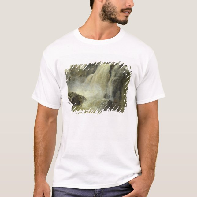 Camiseta Haugfoss em Noruega, 1827 (Frente)