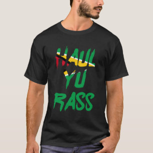 Camiseta Haul Yu Rass Guianense Guiana Afro Pride Creole