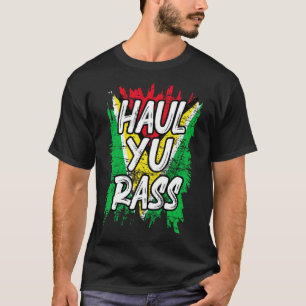 Camiseta Haul Yu Rass Guianense Guiana Afro Pride Creole