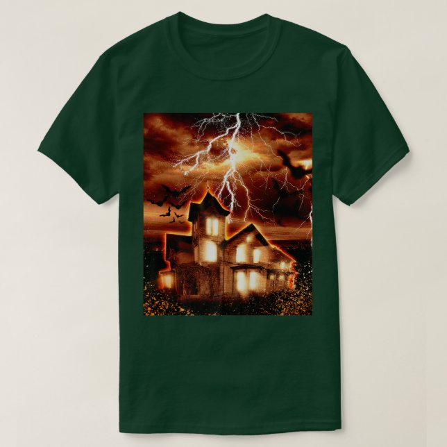 Camiseta Haunted House Blitz and Thunder  (Frente do Design)