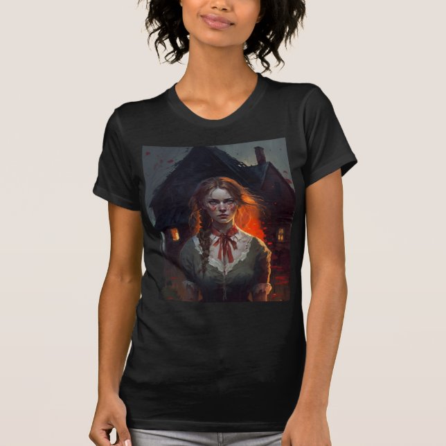 Camiseta Haunting house (Frente)