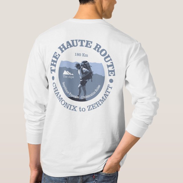 Camiseta Haute Route (Verso)