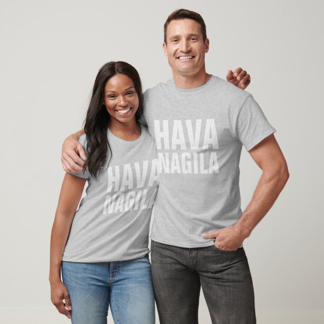 Camiseta HAVA NAGILA T-Shirts (Unissex)