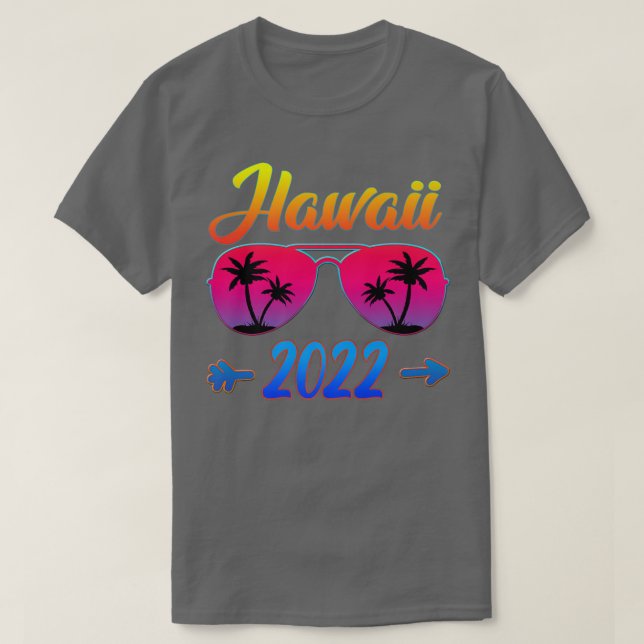 Camiseta Havaí 2022 Praia Havaiana Legal - Férias M (Frente do Design)