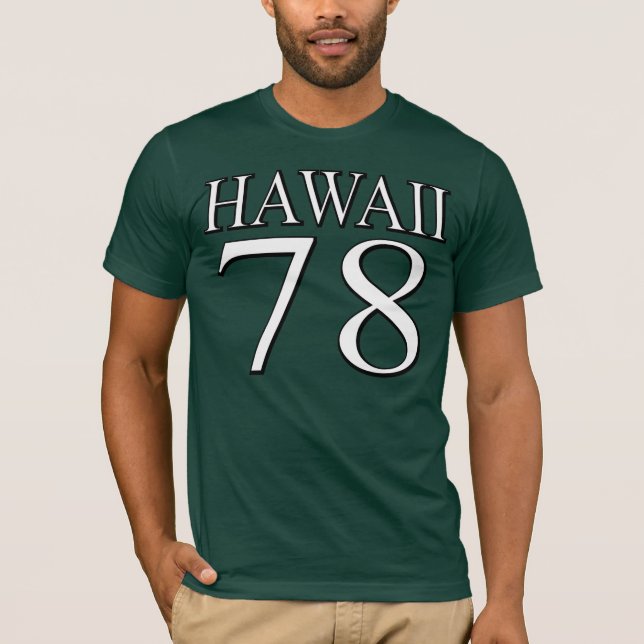 Camiseta Havaí 78 (Frente)