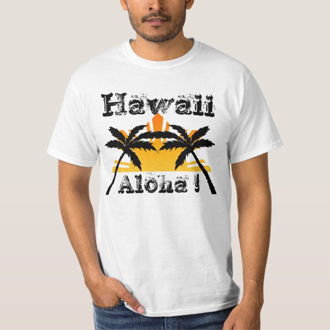 Camiseta Havaí, Aloha! (Frente)