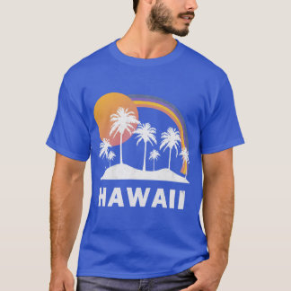 Camiseta Havaí Antigo Engraçado Amor Havaí