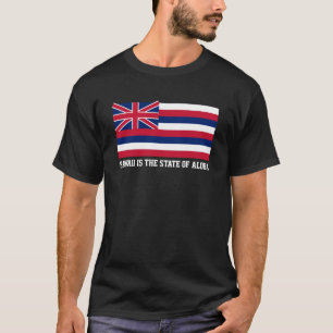 Camiseta Havaí é o Estado de Aloha