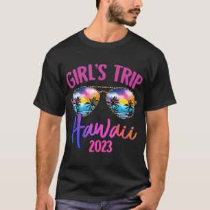 Camiseta Havaí Havaí 2023 Girls Trip Sunglass Summer