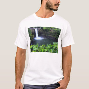 Camiseta Havaí, Ilha Grande, Hilo, Cachoeira Arco-Íris, Exu