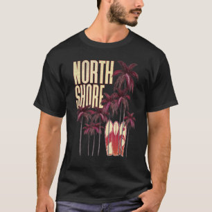 Camiseta Havaí Ilha Havaiana North Shore Vinta