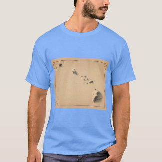 Camiseta Havaí Shaded Map de Alivio 3D digitalmente renderi