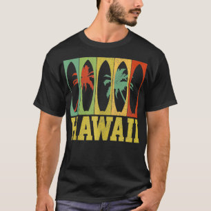 Camiseta Havaí Surf Vintage Beach Havaiana Souvenir Surfer
