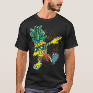 Camiseta Havaiana Aloha Praias Dabbing Pineapple Sungla