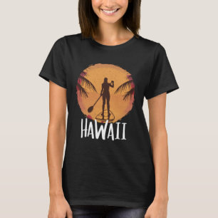 Camiseta Havaiana Maui Aloha Retro Big Island Vacation Hawa