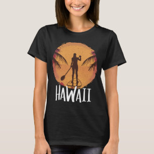 Camiseta Havaiana Maui Aloha Retro Big Island Vacation Hawa