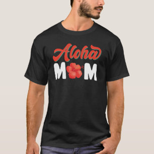 Camiseta Havaiano Aloha Mãe Havaí Abacaxi Tiki