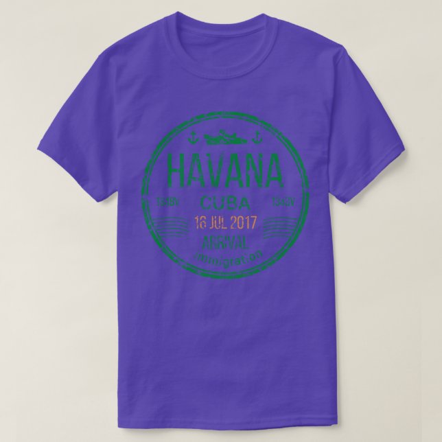 Camiseta Havana Cuba (Frente do Design)