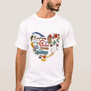 Camiseta Havana Cuba em Meu Coração