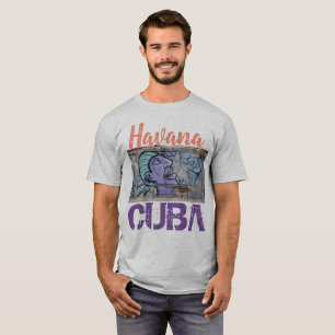 Camiseta Havana Cuba Street Mural