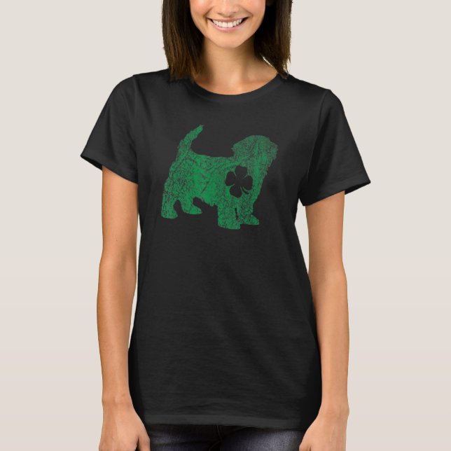 Camiseta Havanese Dog Shamrock St Patrick's Day Saint Paddy (Frente)