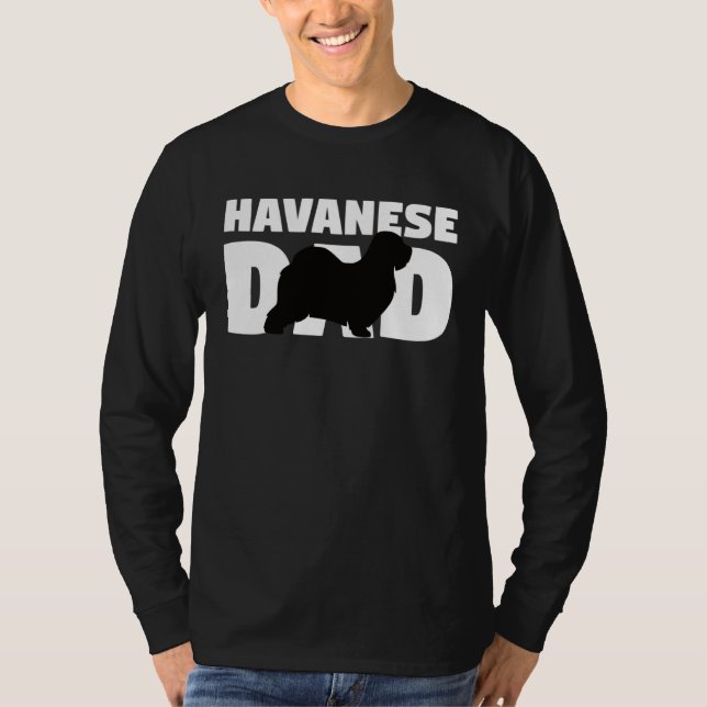 Camiseta Havanese  for Dog Father Havanese Dad  Havanese (Frente)