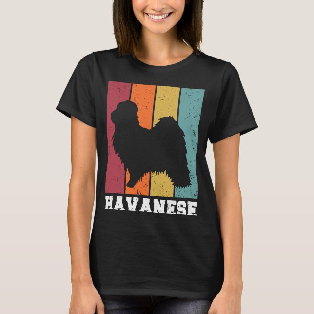 Camiseta Havanese Vintage  2 (Frente)
