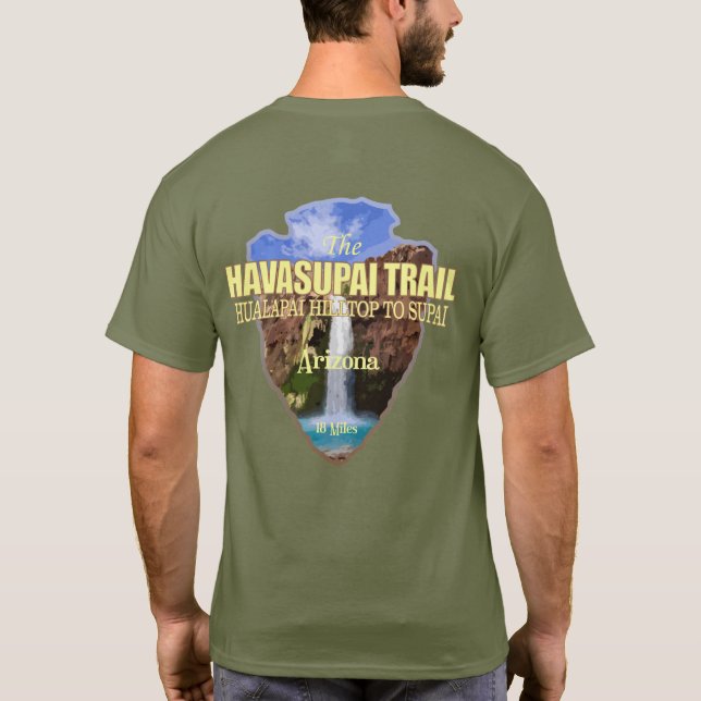 Camiseta Havasupai Trail (ponta de seta) (Verso)
