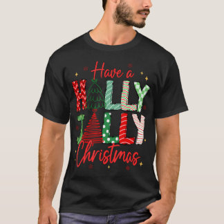 Camiseta Have A Holly Xmas Jolly Christmas Coquette Vibes W