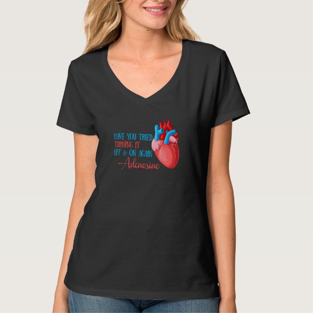 Camiseta Have You Tried Turning It Off And On Again Heart A (Frente)